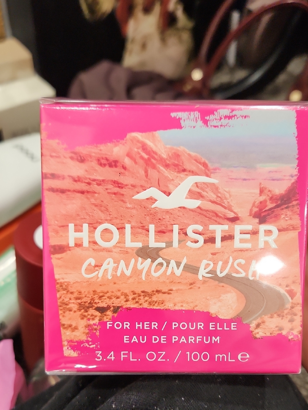 Hollister Canyon Rush Eau de Parfum - Hot Pink Packaging
